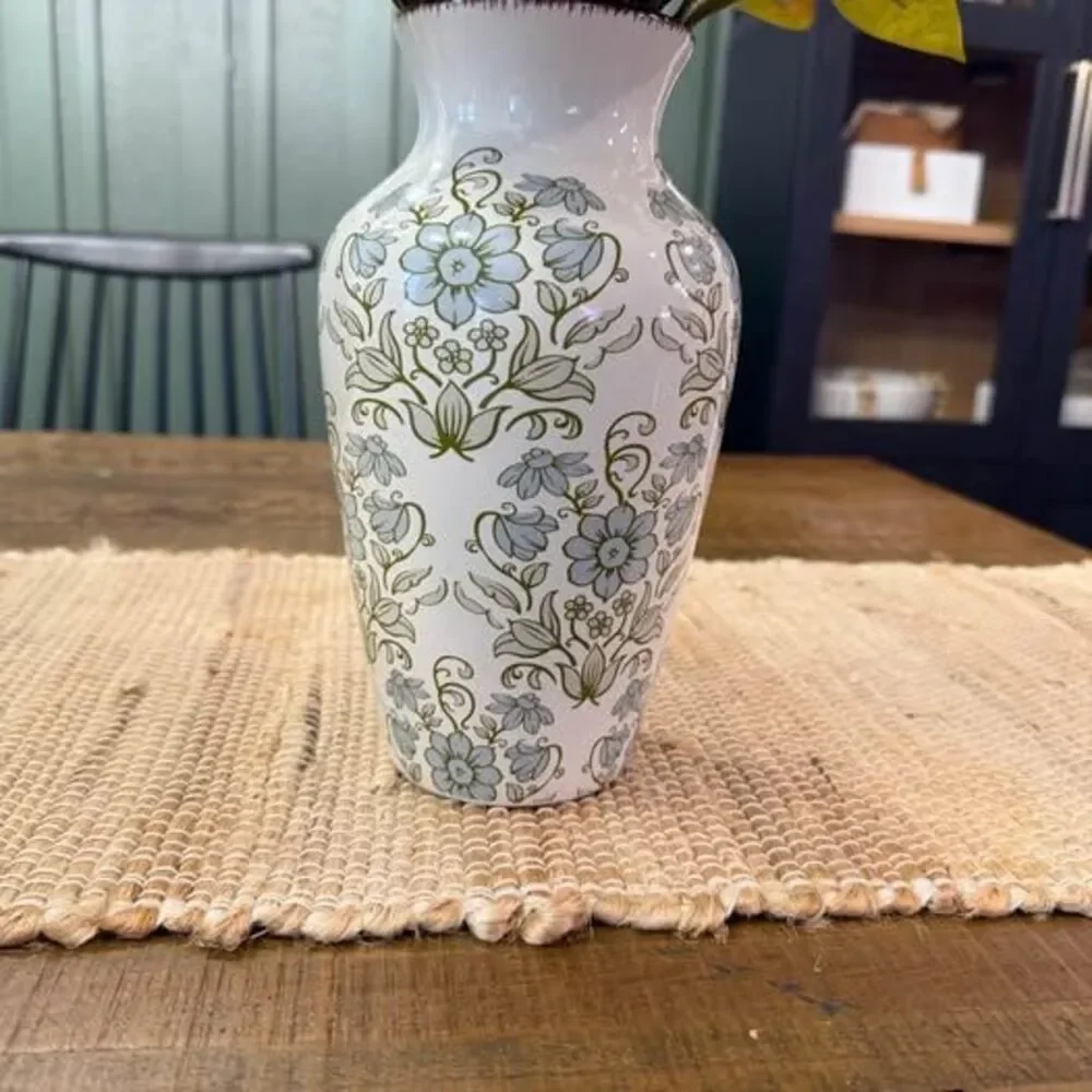 RARE VIRAL Michael's Ashland Peony Stems With Vase- 20 Blooms Viral Floral Decor